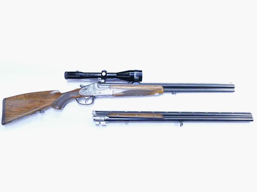 Merkel used weapon Merkel Mod.213E 12/70 8x57 IRS over-and-under rifle