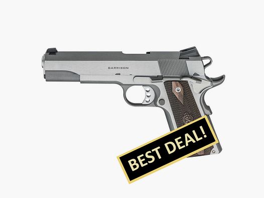 Springfield Armory 1911 Garrison 5" (5 pouces) Acier inoxydable 9mm Luger