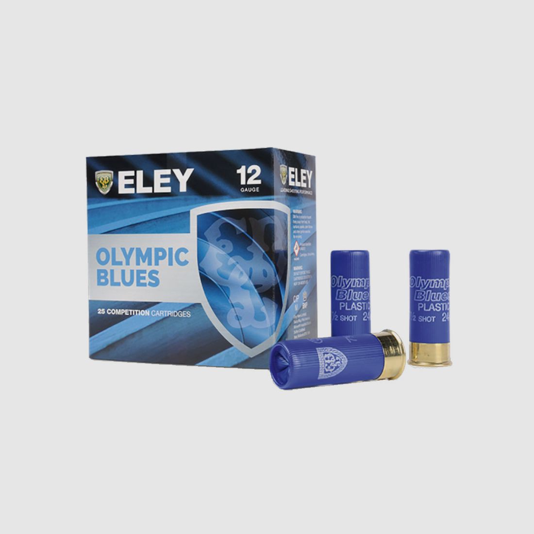Eley Olympic Blues .12/70 24g #7,5 (2,3mm) Bleischrot 25 Patronen