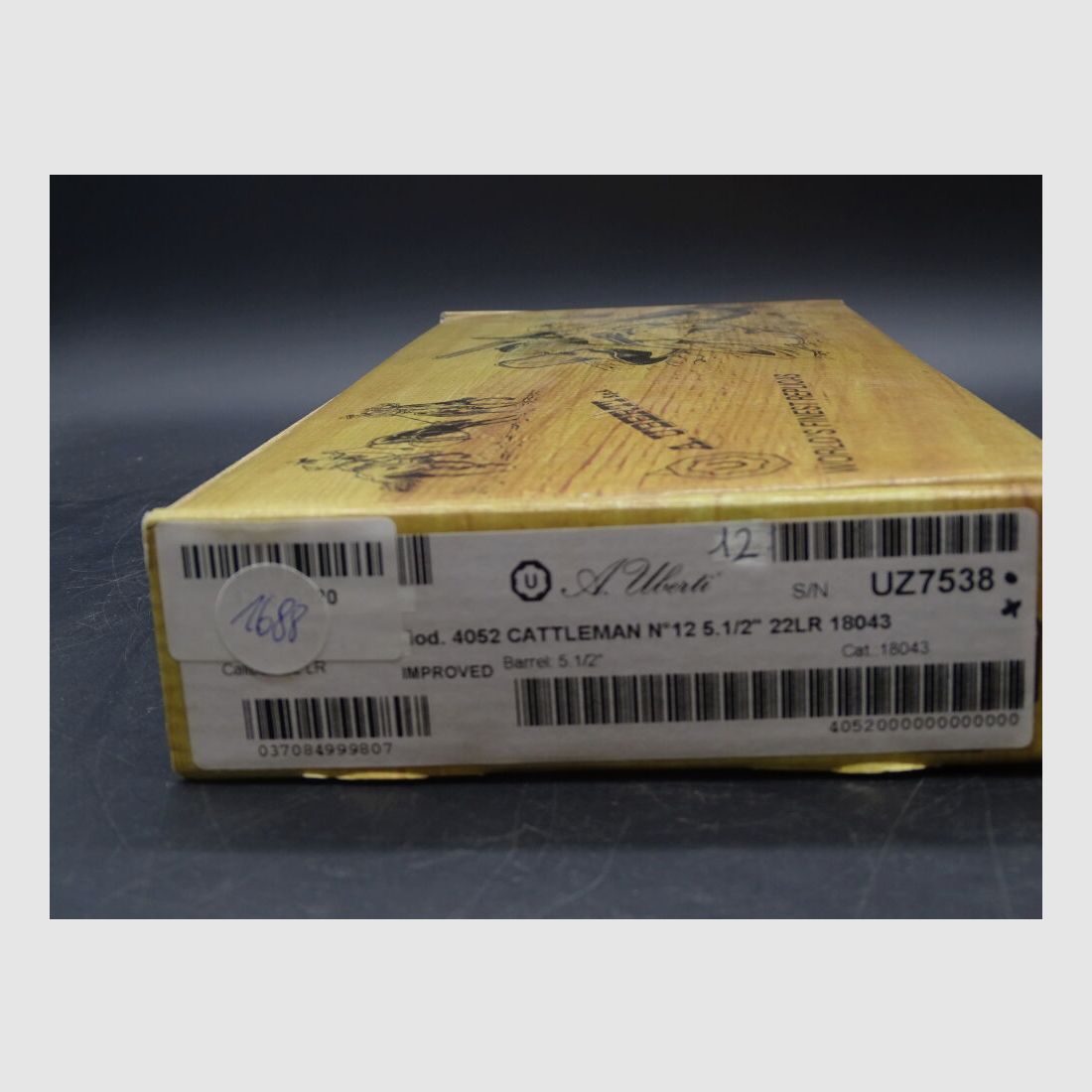 Uberti 1873 Cattleman 5 1/2 " Kaliber .22lr 12 Schusstrommel 1873 Cattleman
