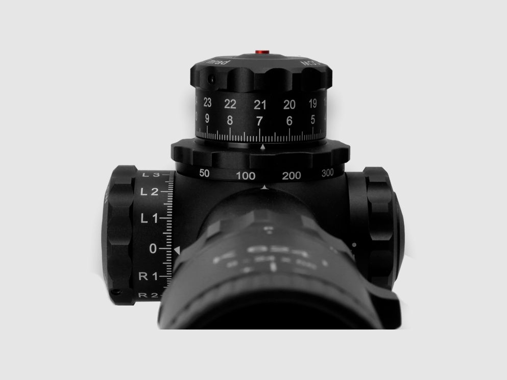 Kahles K624i 6–24x56i – Seitenverstellung links