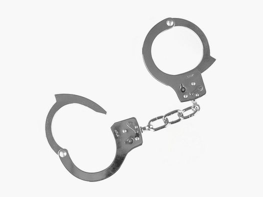 Handcuffs with locking lever