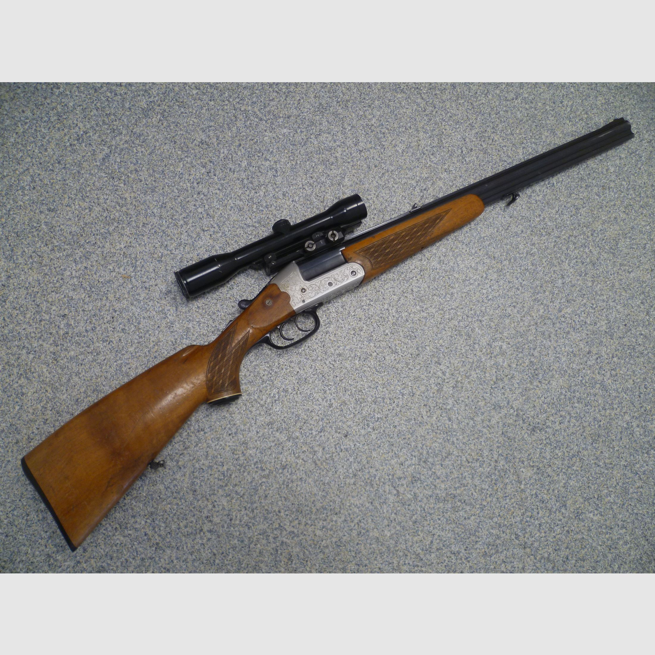 Bockbüchsflinte Heym Mod. 22 F .222 Rem.Mag. & 16/70