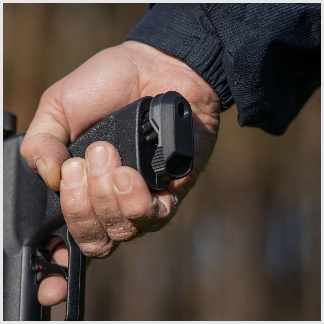 PUNCH BUTTON | HDB68 | SCHWARZ | in zwei Größen | Universal | Cal.68