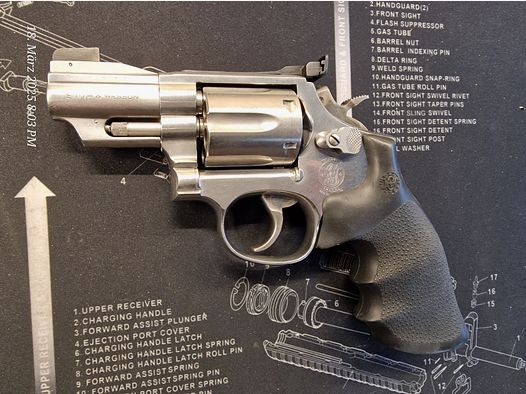 Smith & Wesson Modell  66-4, 2,5‘‘, Kaliber 357Magnum/ .38spez, Gelegenheit vor Saisonbeginn