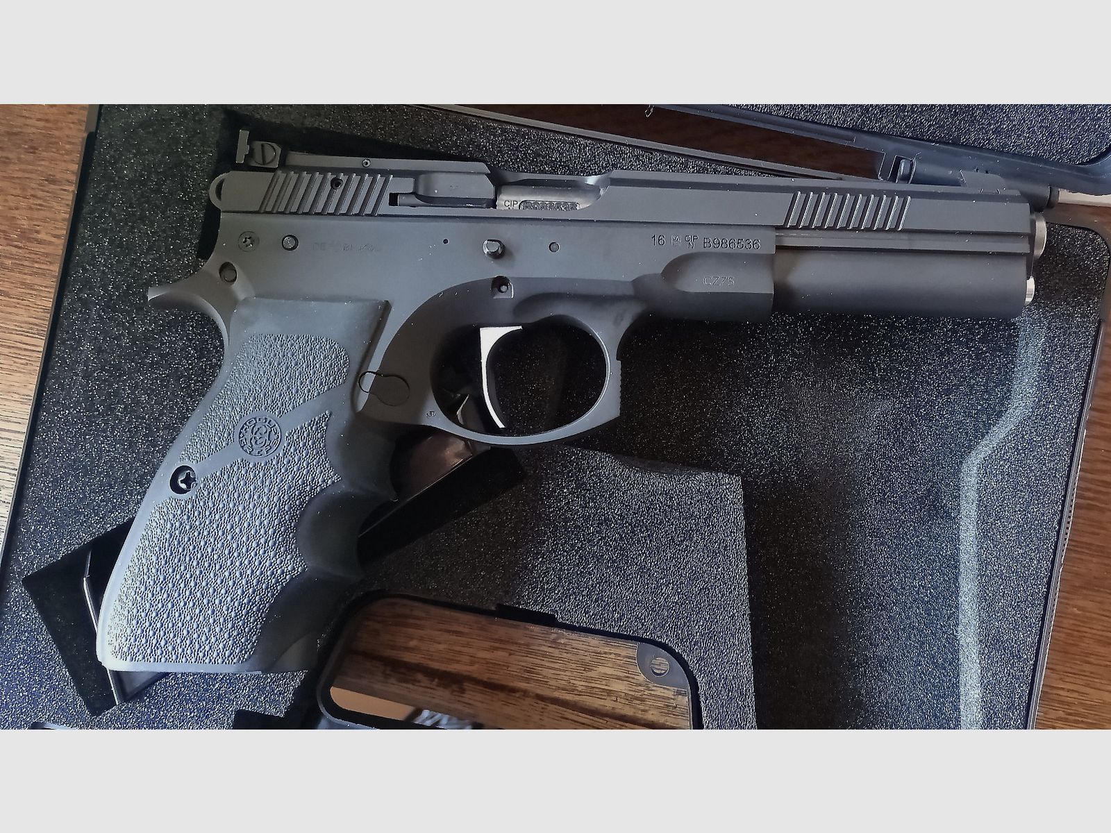 CZ 75 Sport 2 getunt SA-Abzug 6 Zoll