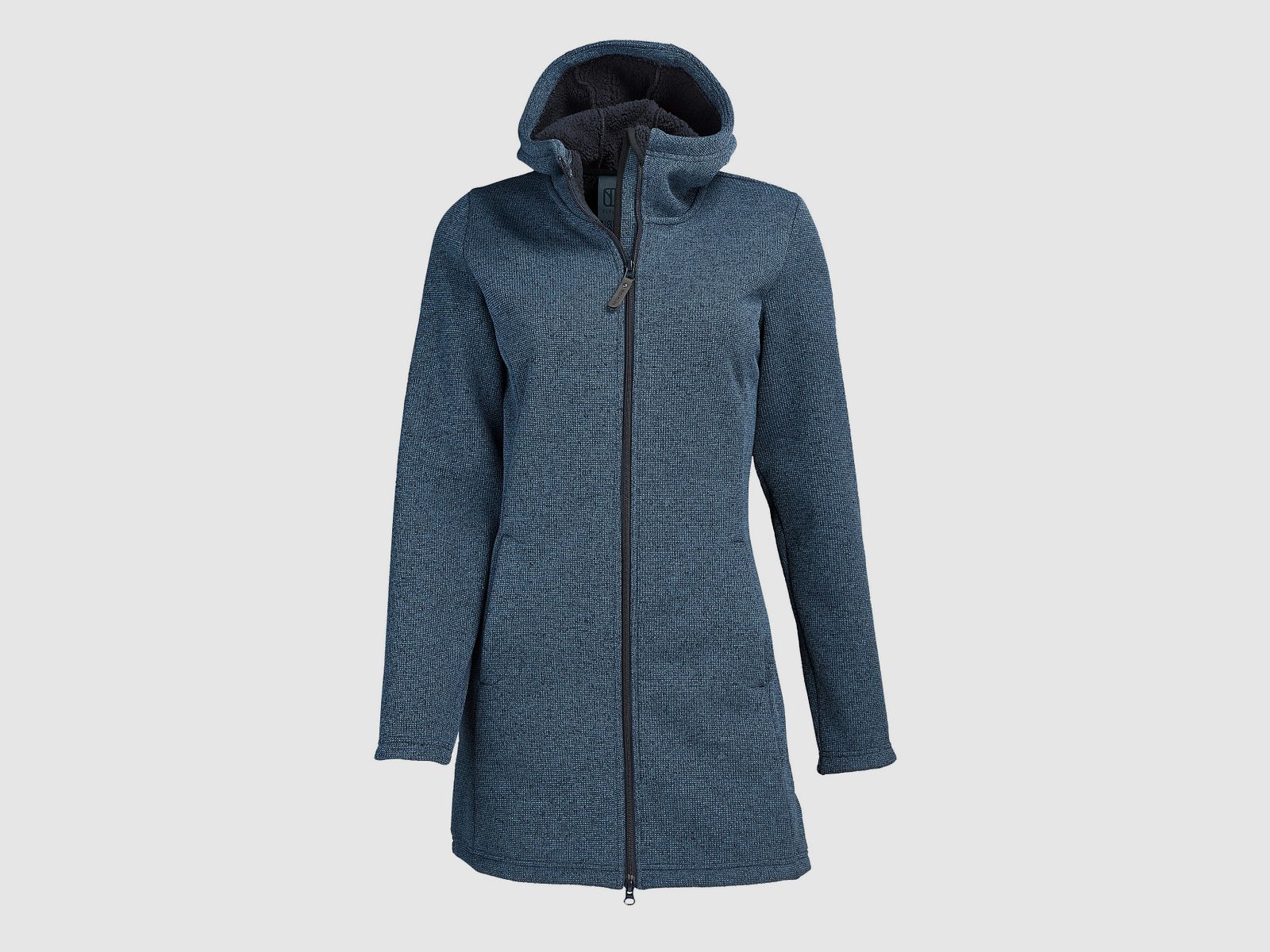 Elkline Fleece Płaszcz Morning Dew