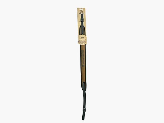 AKAH Gewehrriemen braun Neopren mit Gurtband Shooters Corner