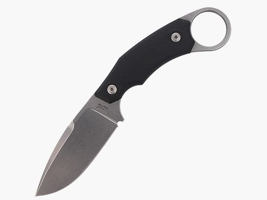 LionSteel H2 Karambit Knife G10 Black, Stonewashed M390 by Tommaso Rumici (H2 GBK)