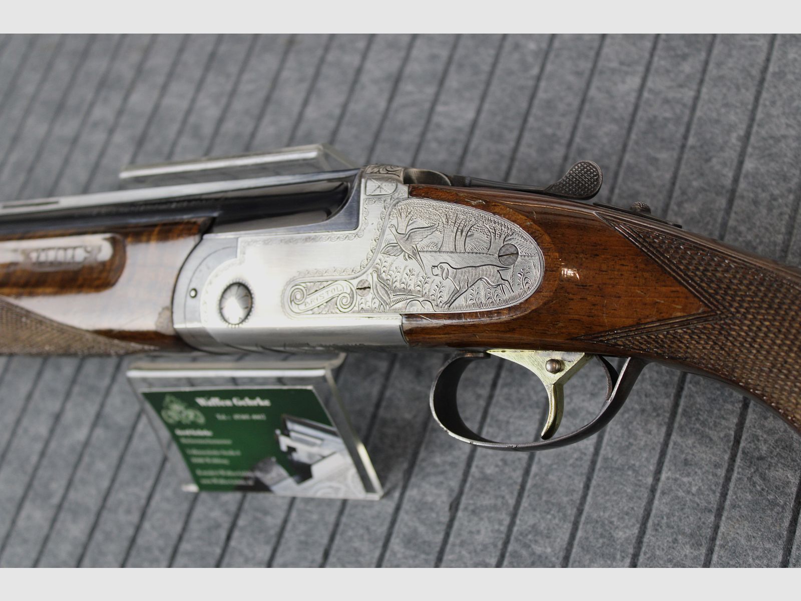 American Arms Bristol double-barreled shotgun 12/76