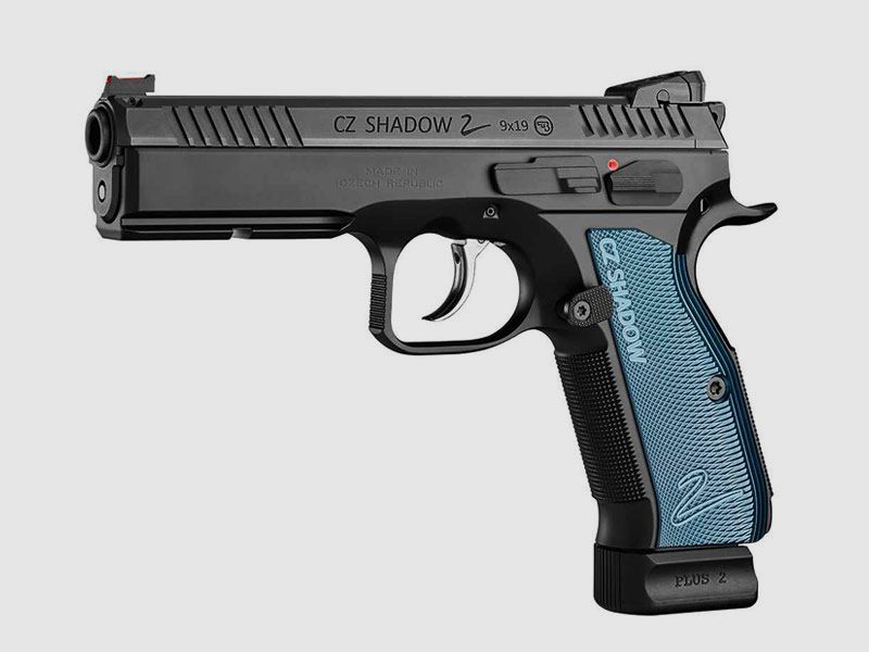 CZ Shadow 2, Negro-Azul