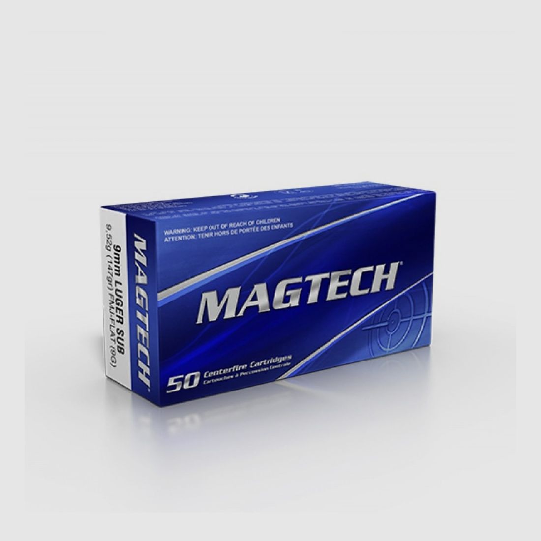 9mm Para Magtech 147gr subsonic VM VE50