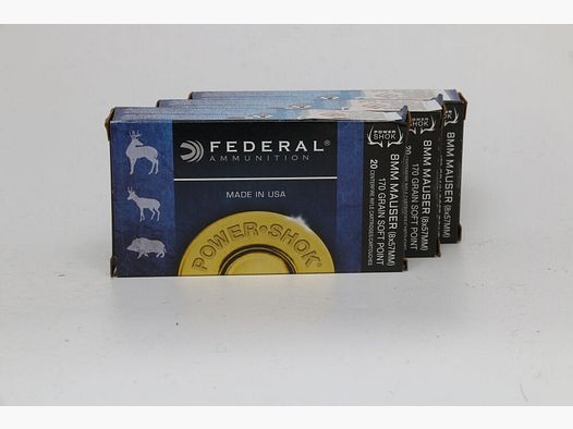 Federal Munition 8x57 IS Teilmantel SP Softpoint