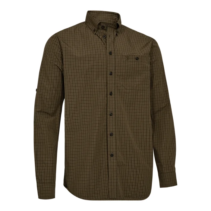 DEERHUNTER Raynor chemise Green check (8264-38018), image 1 sur 3
