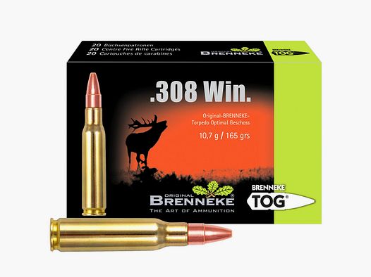 Brenneke .308 Win. TOG 10,7g/165grs. – 20 szt.