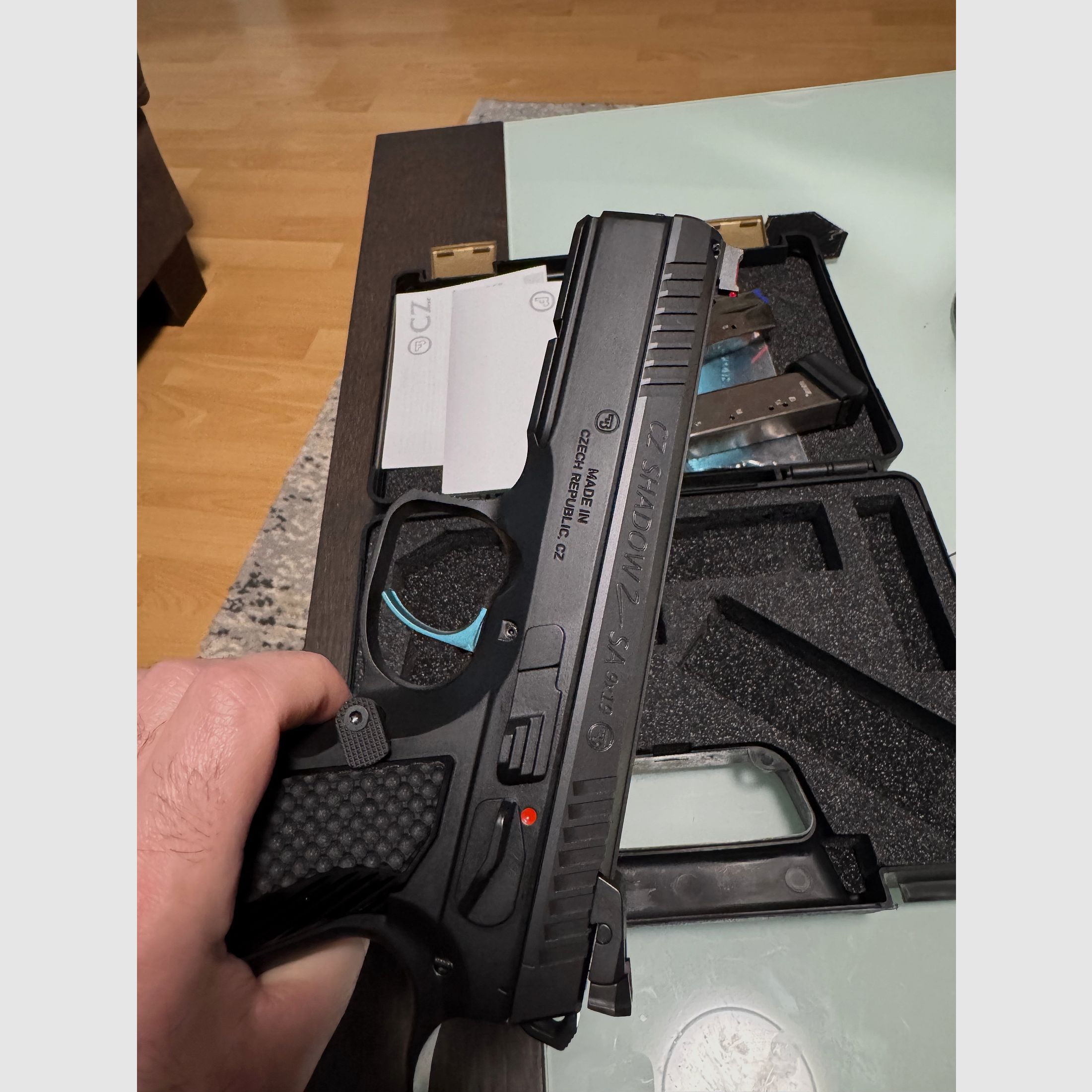 CZ Shadow 2 SA 9mm Luger gepflegt.
