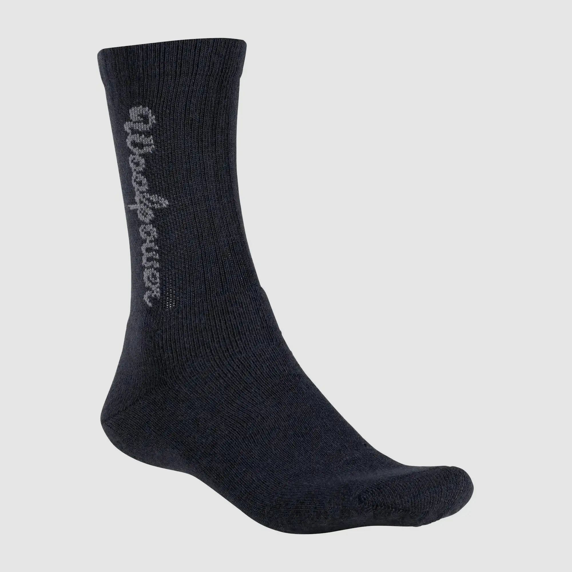 Woolpower Woolpower Chaussettes Merino Classic Logo 400 - Noir / 36-39