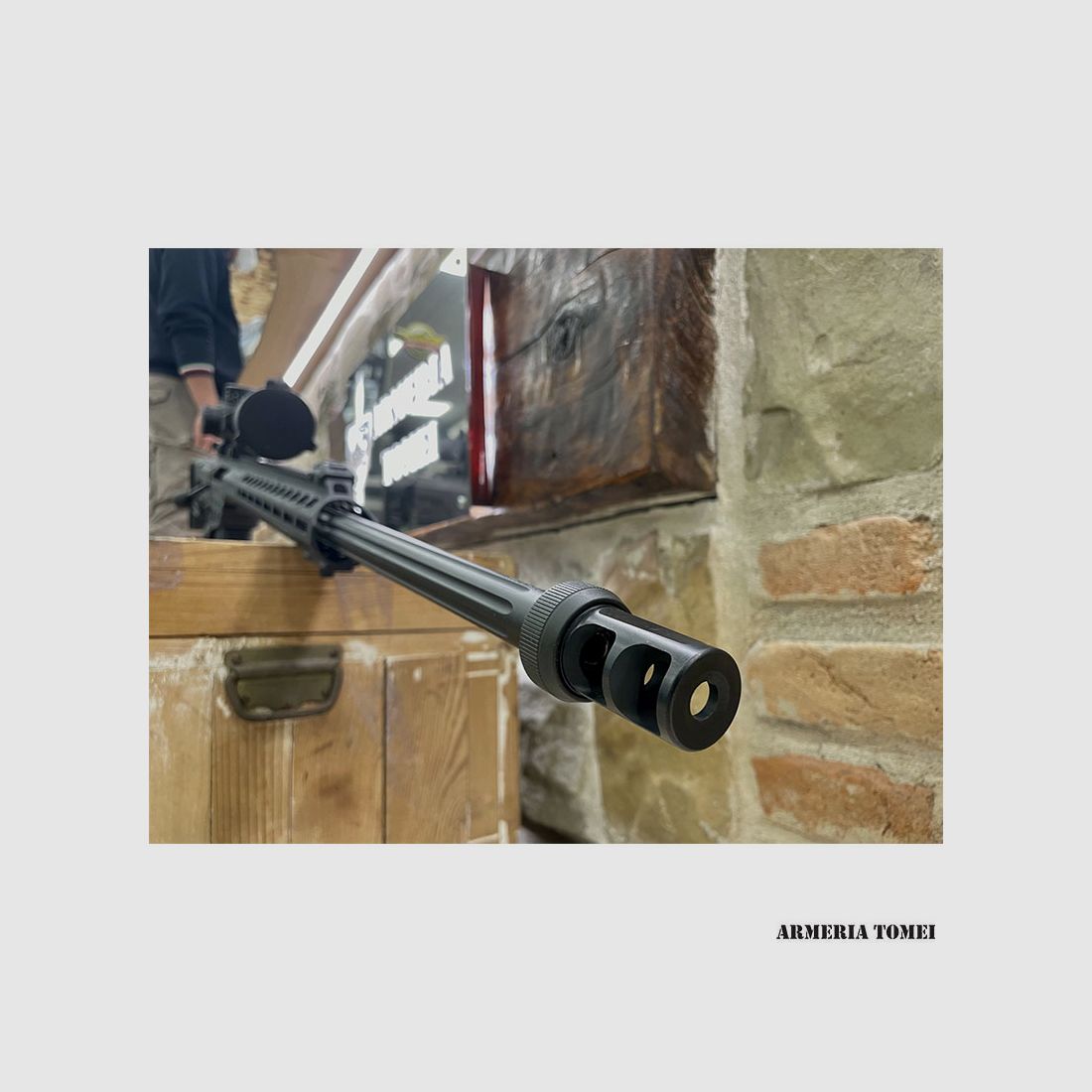 RIFLE – BARRETT MRAD CAL. 338 LAPUA MAG 26″ SMR BLK MIL-SMU, image 5 of 7