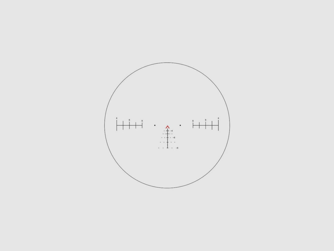 Primary Arms SLx 1-6×24 Second Focal Plane Cannocchiale da puntamento Gen IV, immagine 4 di 4