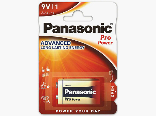 PANASONIC 9 Volt Block Batterie