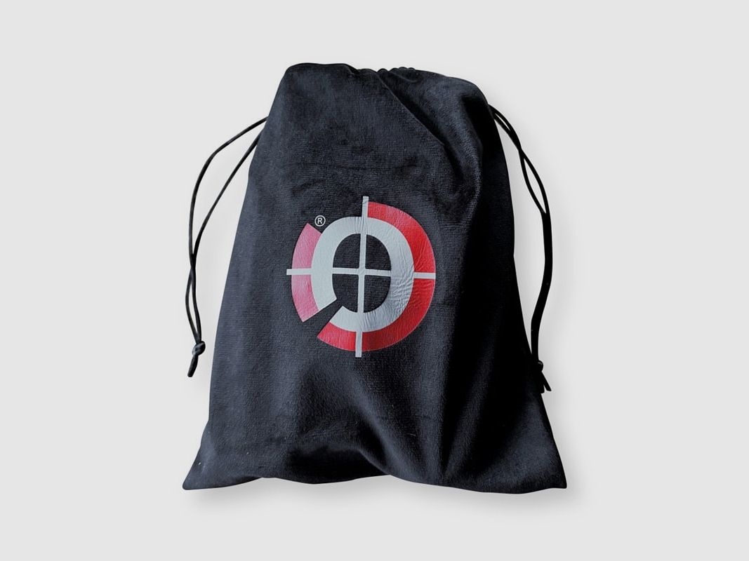 Dual optics velvet bag