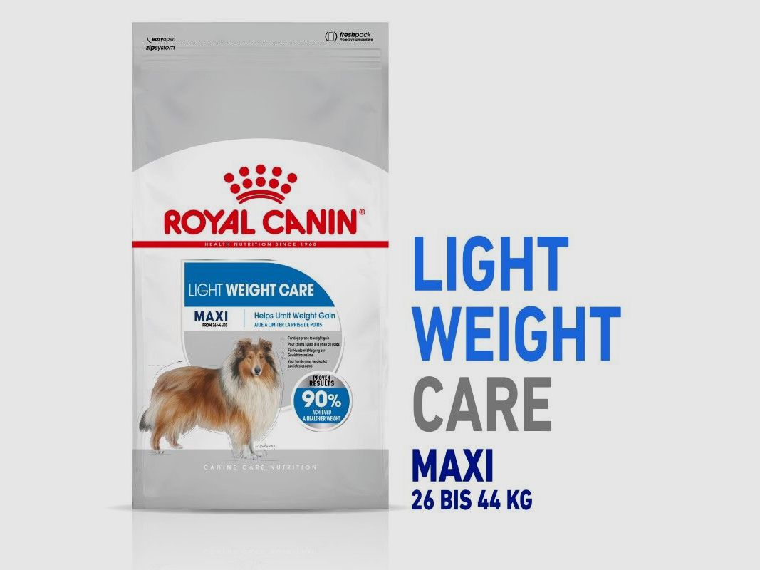 ROYAL CANIN Trockenfutter Light Weight Care Maxi für zu Übergewicht neigenden Hunden