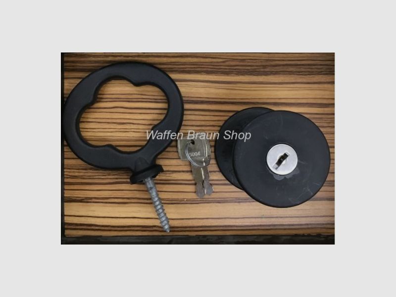 Support de fusil mural verrouillable pour arme longue