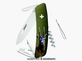 Swiza Klappmesser D05 Rehbock Klingensperre Klingenlänge: 7,5cm - Stahl 440