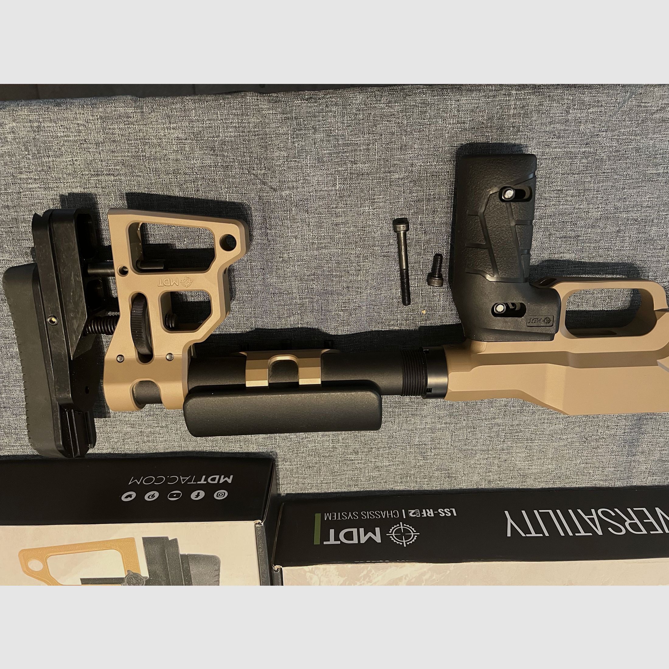 MDT stock system for Tikka T1X complete - as good as new!