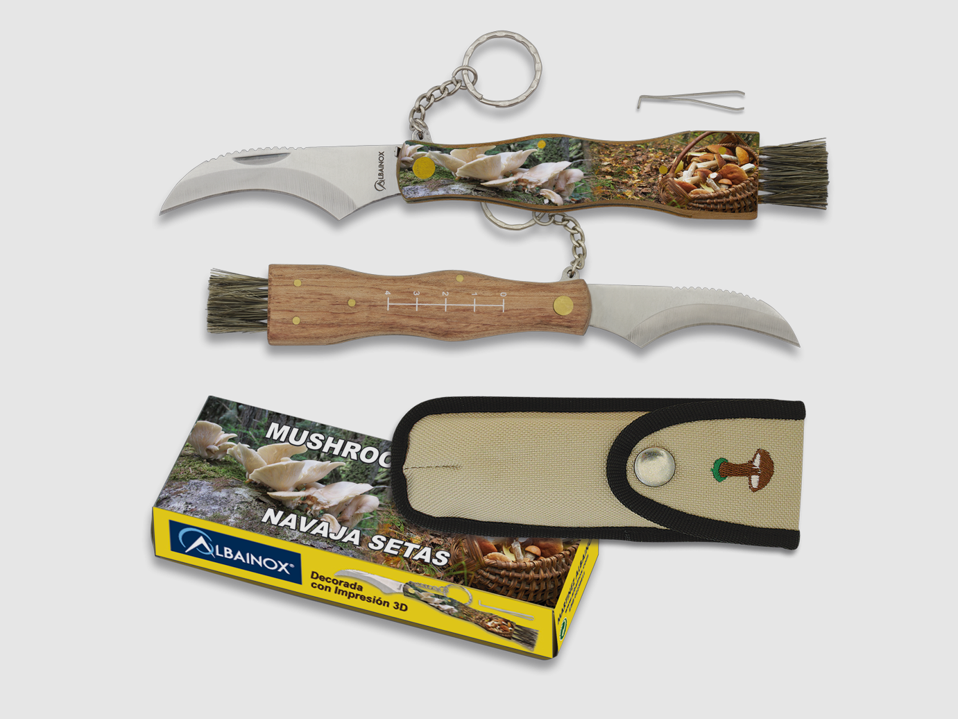 Navaja Setera 3D. Albainox. Klinge: 7,2 cm