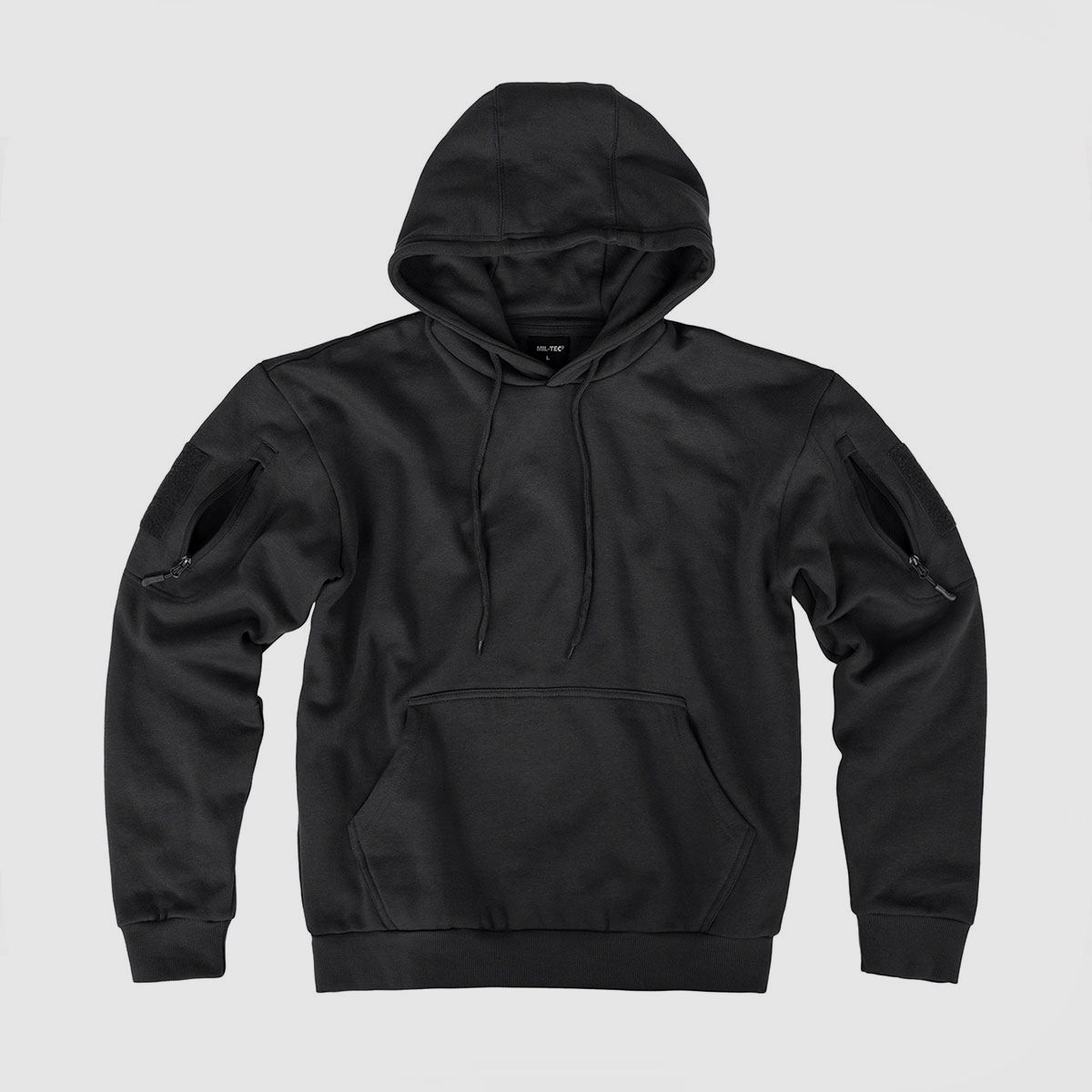 FELPA – MIL-TEC – TACTICAL HOODIE Schwarz, Bild 6 von 6