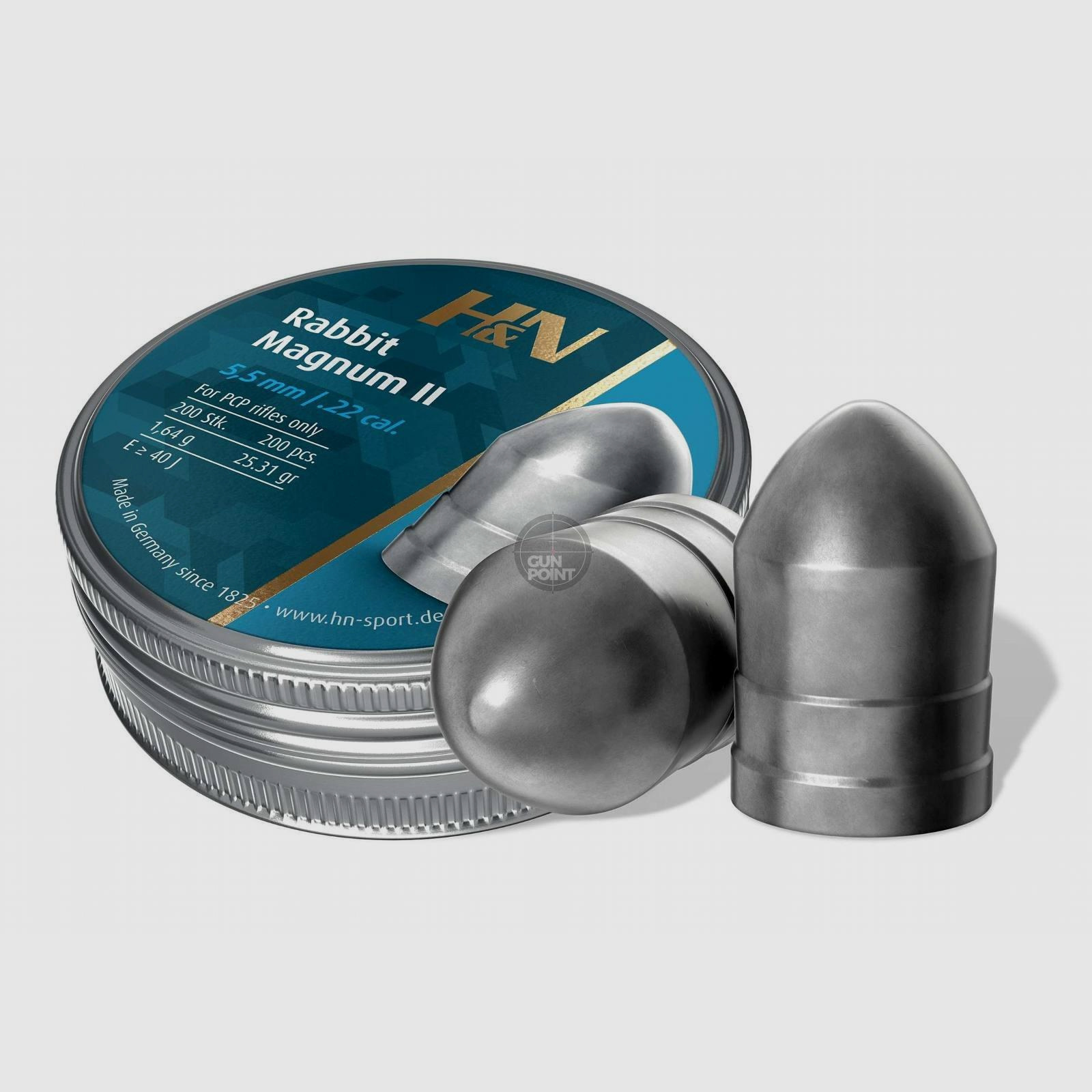 H&N Rabbit Magnum II - 5,50 mm / .22 cal. - 200 Stck