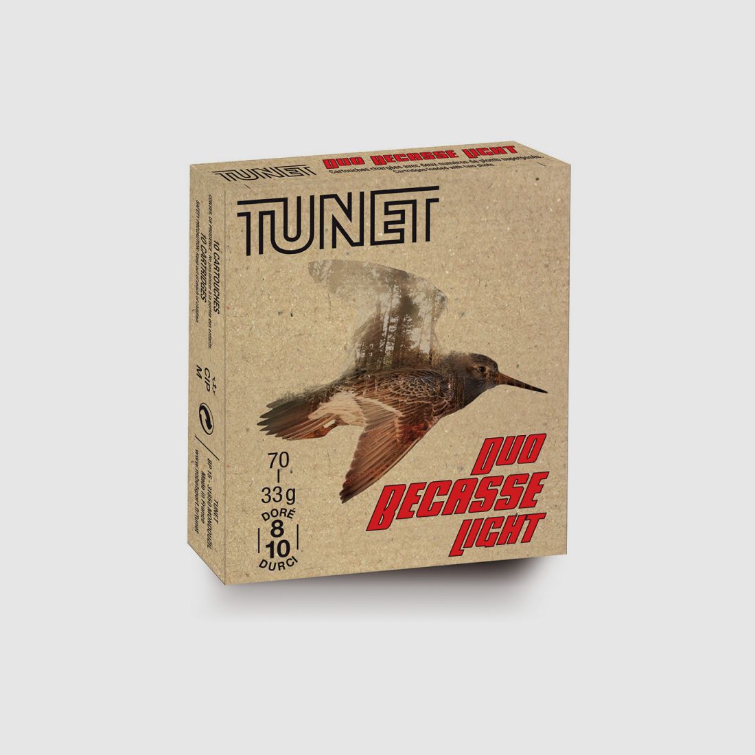 TUNET DUO BECASSE LIGHT 8&10 Patronen
