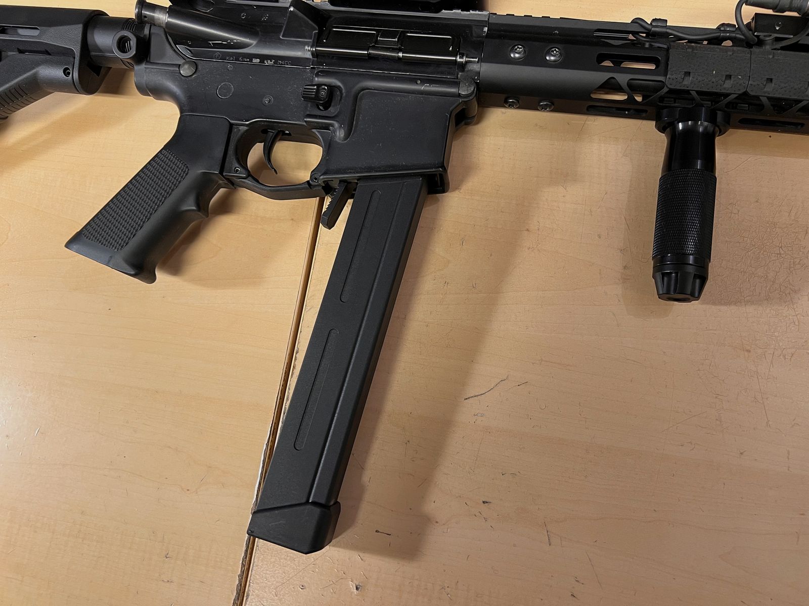 Kit de conversión Airsoft AR15 a MP en negro