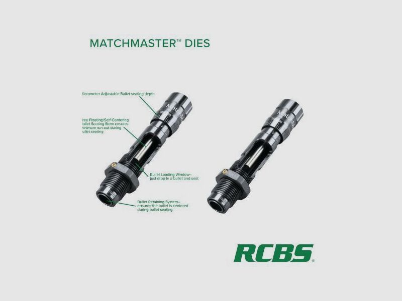 RCBS MatchMaster Benchrest Setzmatrize .223 Rem (5,56mm) #11140