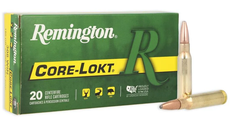 Remington Core-Lokt .308 Win. 180GR PSP 20 cartuchos