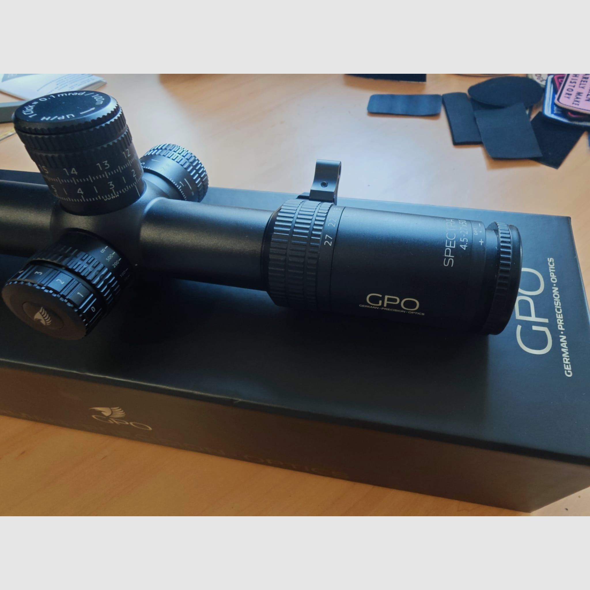 GPO Spectra 6x 4,5-27x50 Absehen PLRi