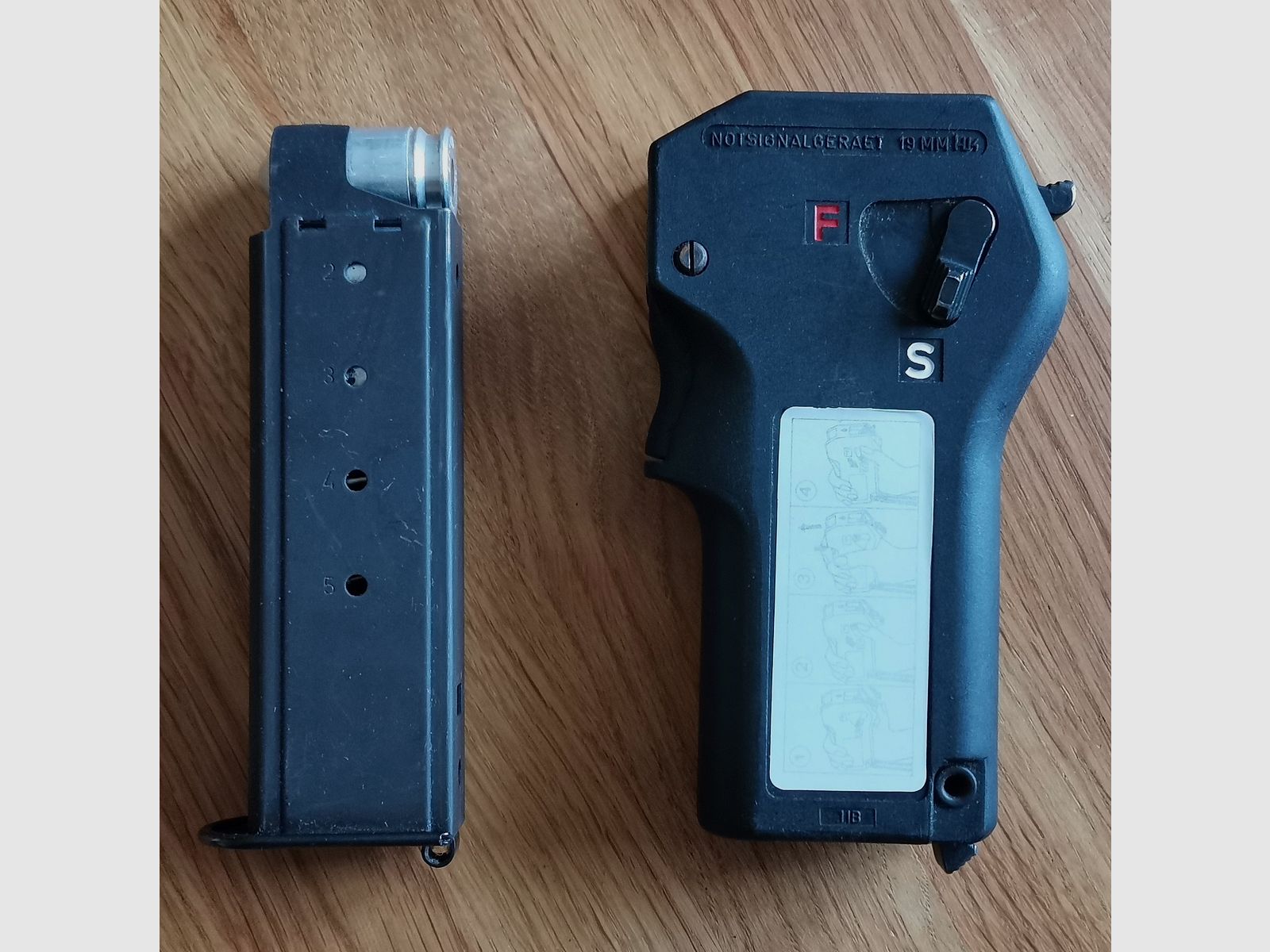 Heckler & Koch Notsignalgerät, PTB Version, 19 mm  