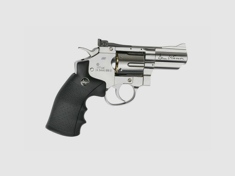 Dan Wesson 2,5" Silber 4,5mm BB Druckluft Co2
