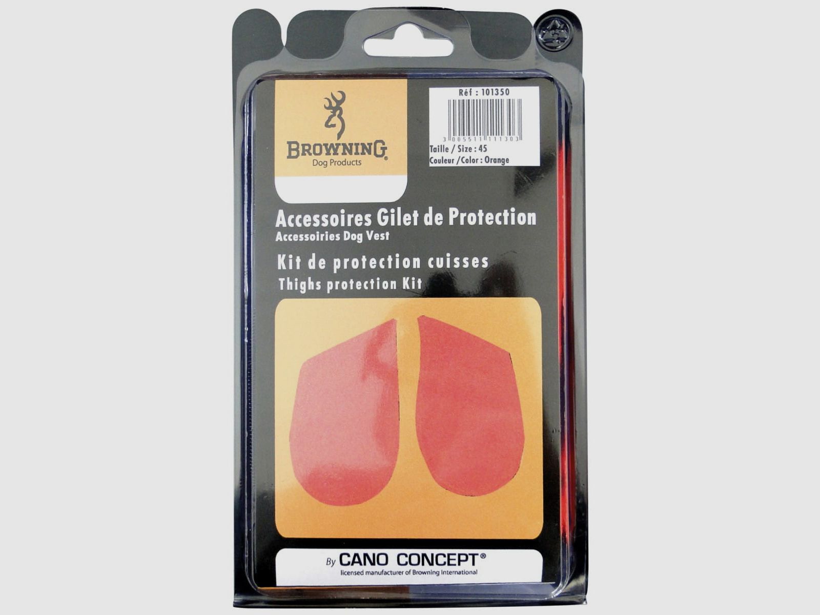 Protección de cola - para chalecos de protección para perros Browning