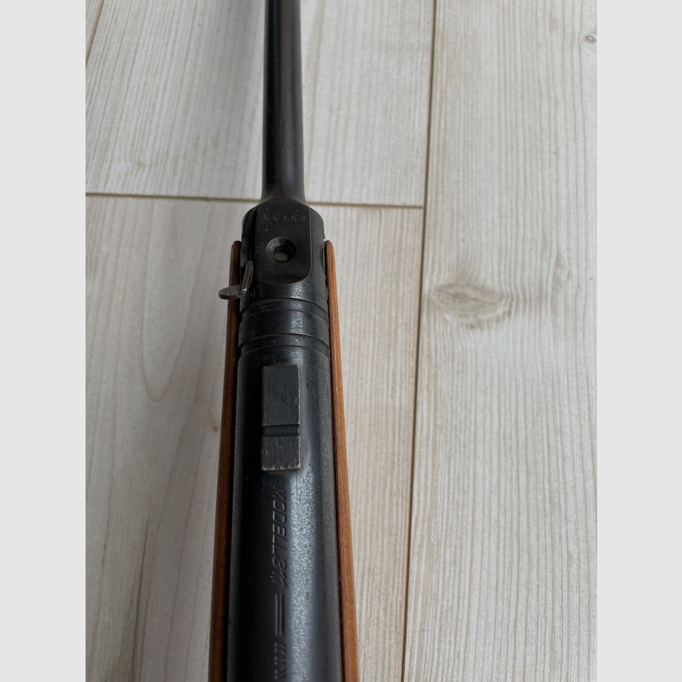 Haenel 311 air rifle with diopter, GDR