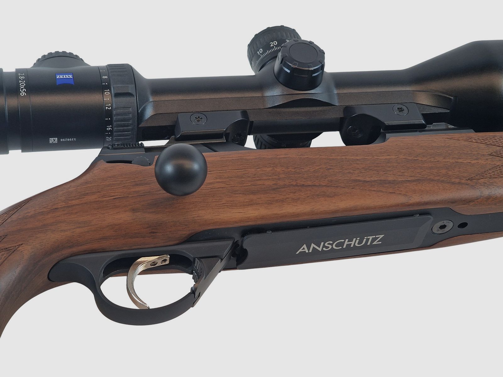 Anschütz Mod. 1782 im Kal. 30-06 Spring. LL 52cm mit M15x1 und Zeiss V8 