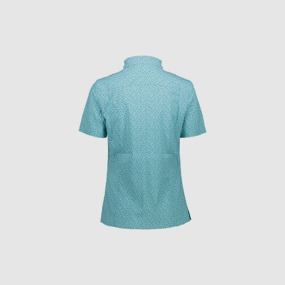 CMP Damen Kurzarm-Bluse mit Allover-Druck