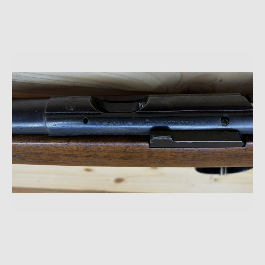 Mauser Werk A.G. Oberndorf am Neckar, rifle de competición, rifle de un solo tiro, calibre: .22lr