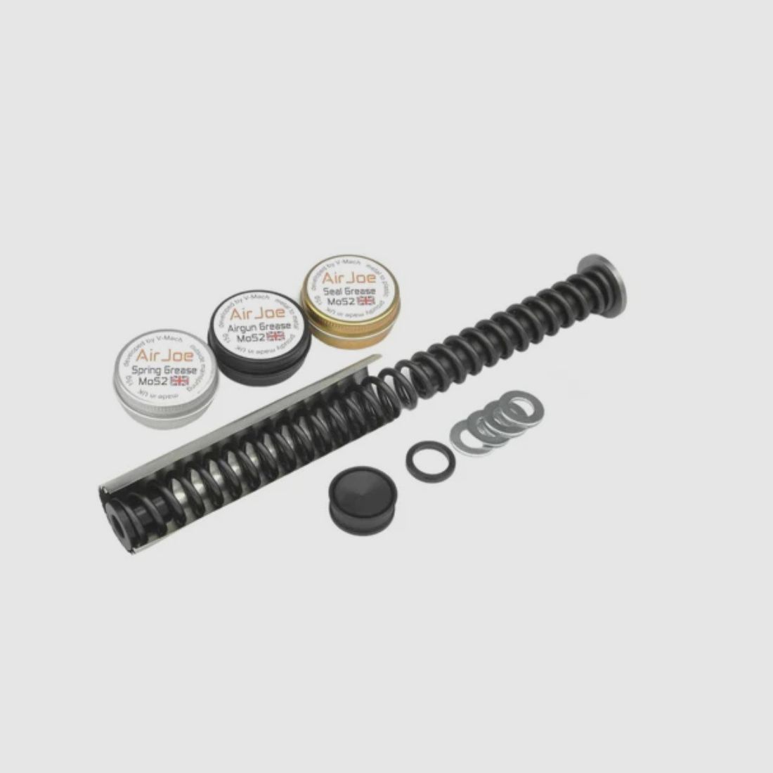 HW 35 E AirJoe getunt mit Messingelementen