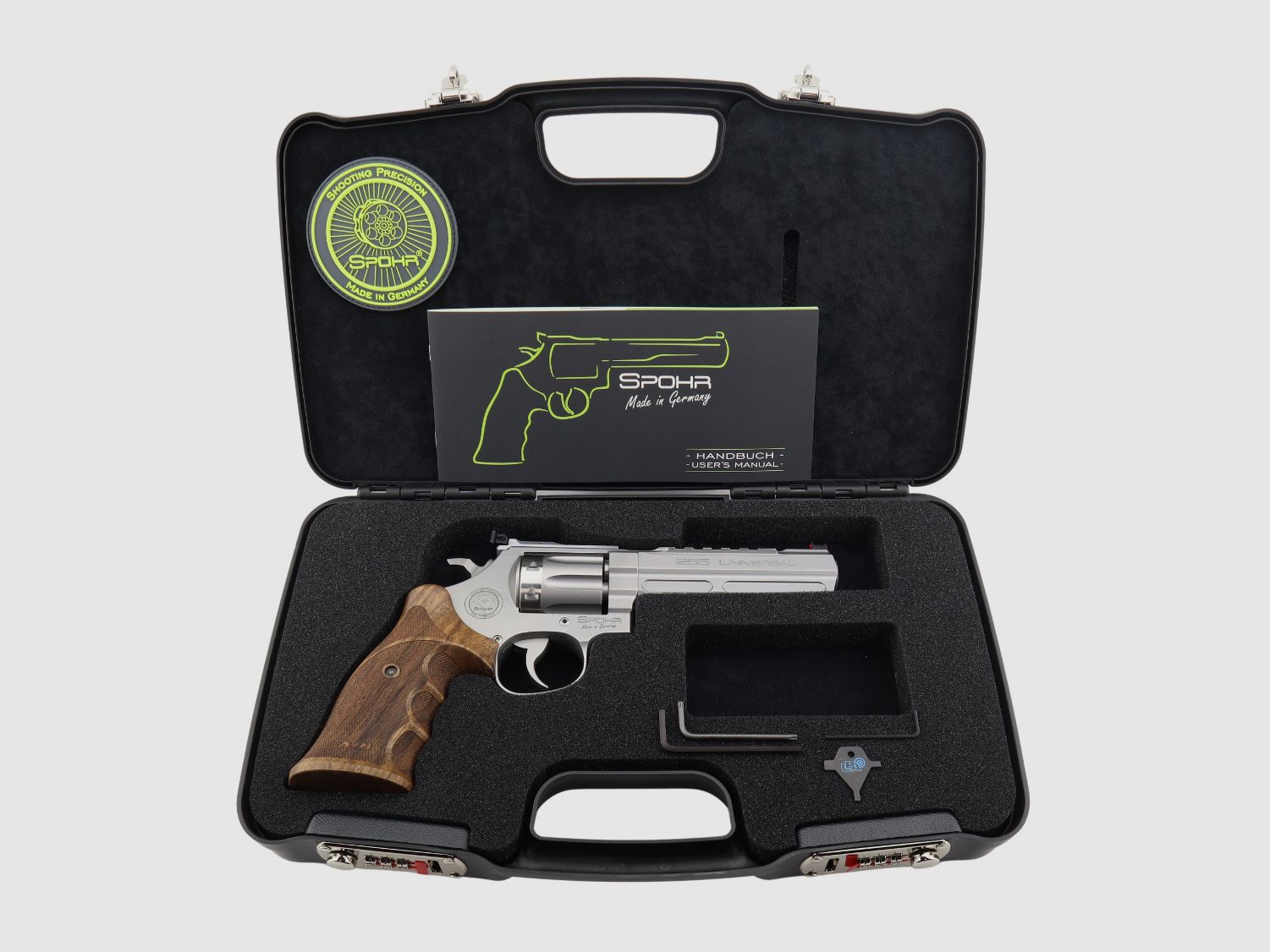 SPOHR 285 Universal 5" .22lr hecho en Alemania, imagen 11 de 11