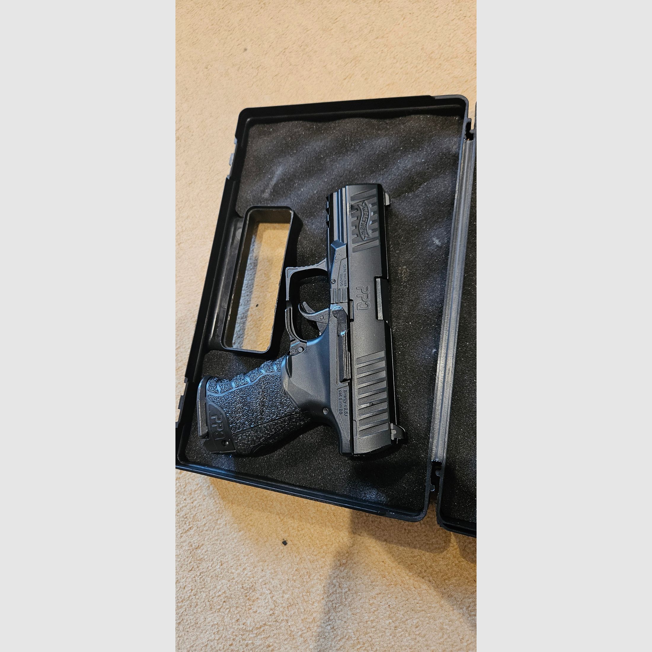 Umarex Walther PPQ Vollm. Springer 0,5J 6mm BB