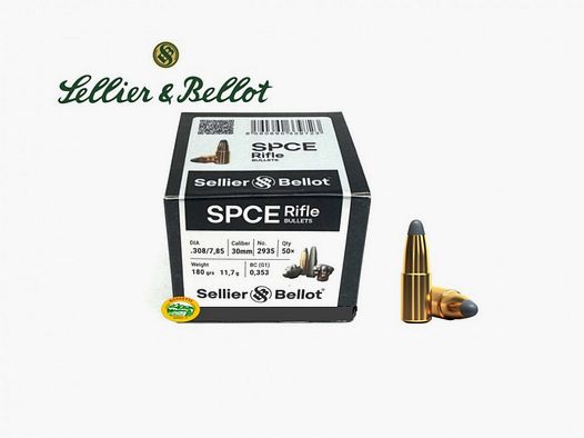 SELLIER & BELLOT Geschosse SPCE Kal.30 - 180 gr 2935