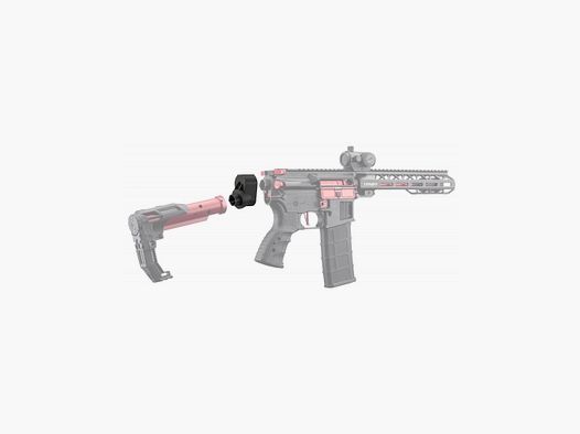 Drop Stock Adapter 10° für M4 AEG