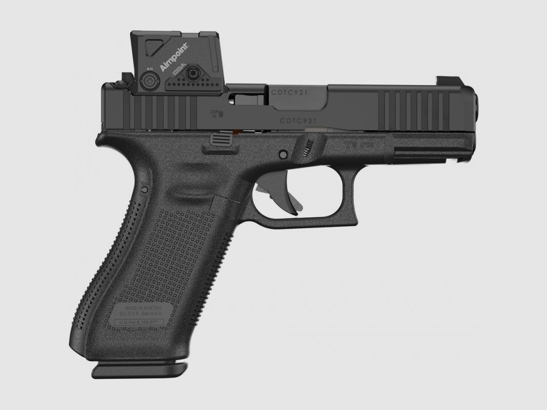 PISTOLET GLOCK 45 GEN5/FS A-CUT 9x19 AIMPOINT COA KOMBO, zdjęcie 3 z 5